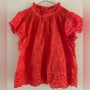 Jennifer & Grace Eyelet Top
